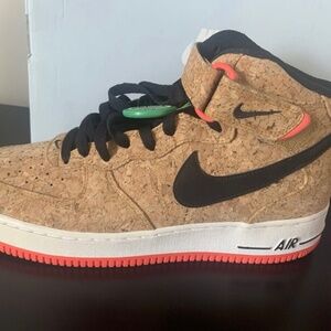 Nike Air Force 1 Mid 07 Cork Sz: 10
